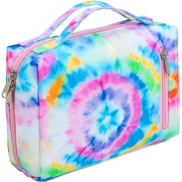 Shockproof  Durable Toiletry Bag Travel Makeup Bag Portable Cosmetic Bag Organizer for Women and Girls