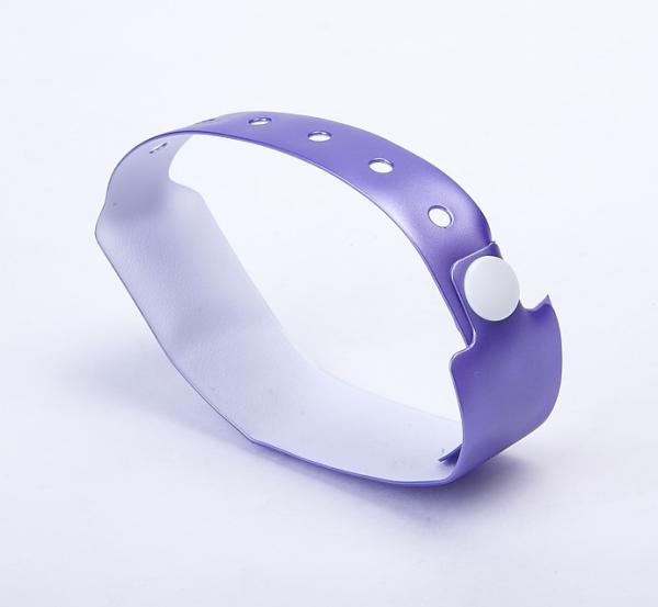 Waterproof Disposable PP Paper variety colors UHF RFID Chip Wristband Bracelet For Medical Patient Identification Events