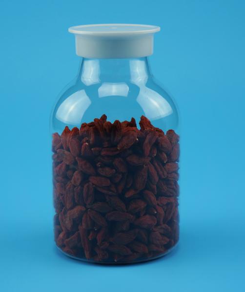Screw Lid Small Sugar Canister , Transparent Kitchen Storage Jars 345Ml