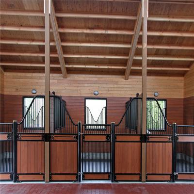 Estábulo material de bambu da tenda do cavalo personalizado pela empresa siderúrgica de Jinghua