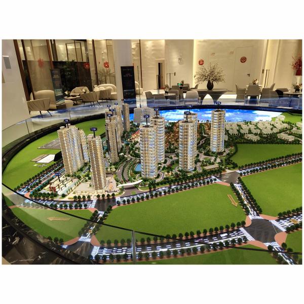 City Residential Building Scale Model 1:100 Architectural Model Modern Style