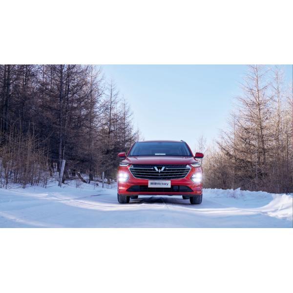 Energy Features Wuling Capgemini 5-Door Chinese Car with Large Business Space in Purple