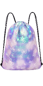 Sequin Drawstring Backpack Christmas Gift Party Bag, Organza Pouch, Satin Pouch Silk Pouch, Suede Pouch