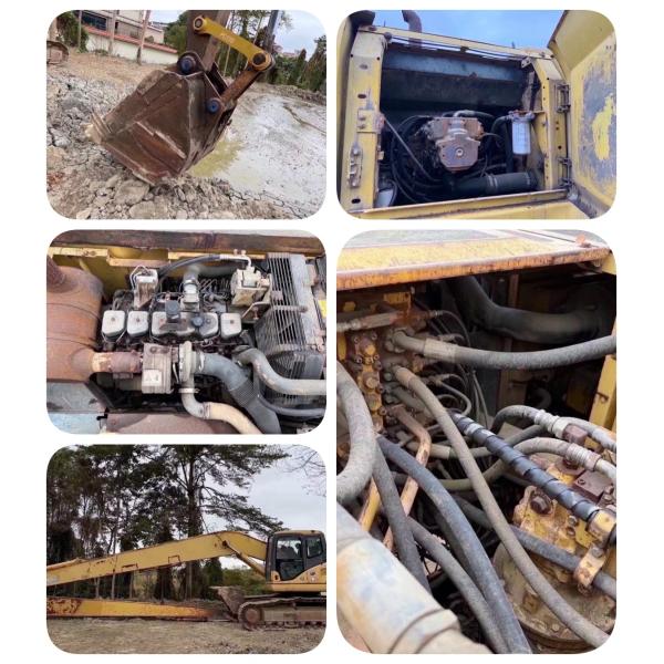 Komatsu PC200-7 Used Excavator 18 Meter Long Reach Arm PC200 7