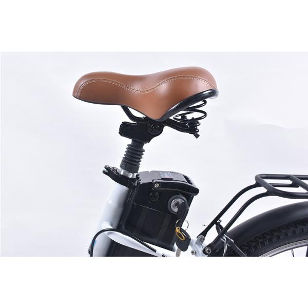 6Speed Lightweight Ladies Electric Bike , 25km/H Electric Ladies Bike With Basket