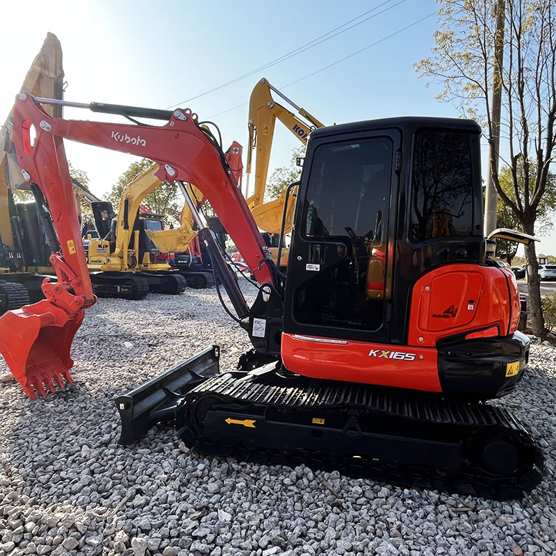 Micro Kx165 Использованные экскаваторы Kubota 6000 кг Для строительной техники
