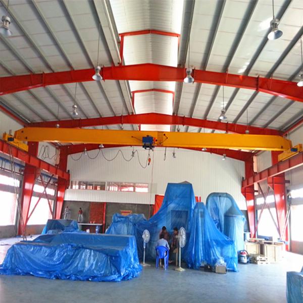 5 Ton European Overhead Bridge Crane With Hoist High Performance For Warehouse