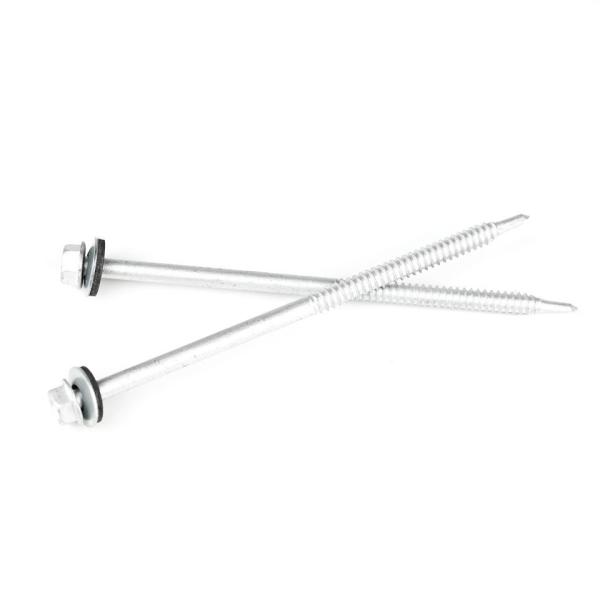 Stainless Steel Hex Head Self-Drilling Screw 6.3x130 for Wall Insulated Sandwich Panel