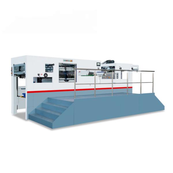 Punzonadora del cartón de la prensa de dado del cortador del apilador del dado de papel auto de la cama plana