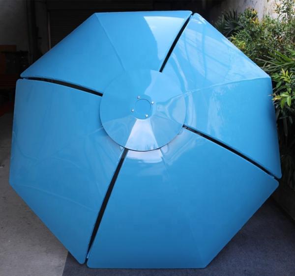 Umbrilhões de Alumínio Comercial para Patio Exterior 2342mm Altura OEM ODM