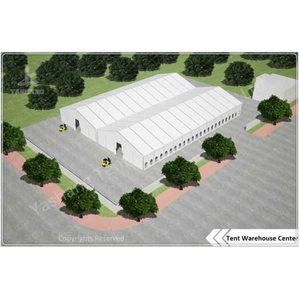 3000 Sqm Array Industrial / Commercial Tent Rentals Durable Aluminium A-Frame Marquee