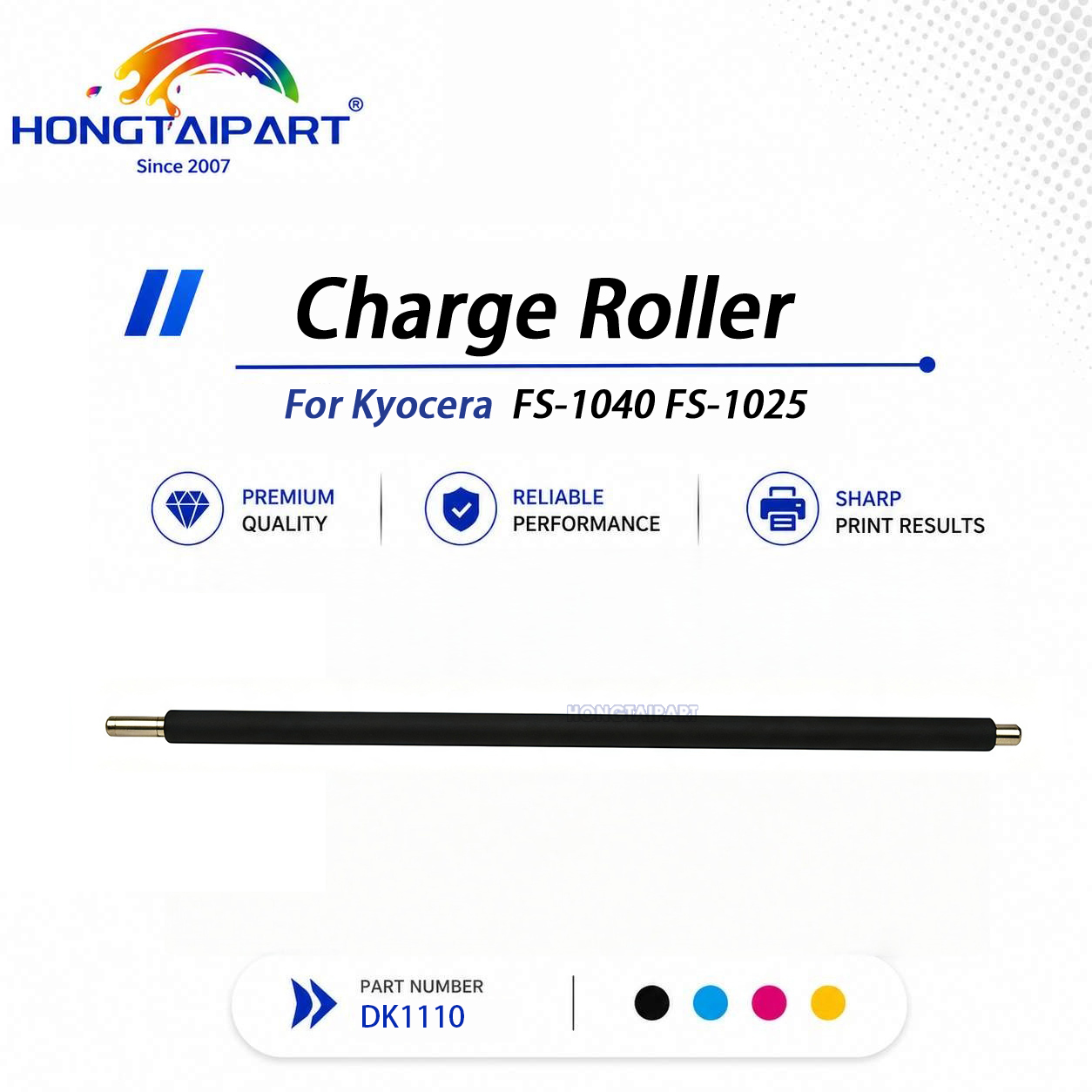 Clean Output Anti-Oxidation Charge Roller DK1110 For Kyocera