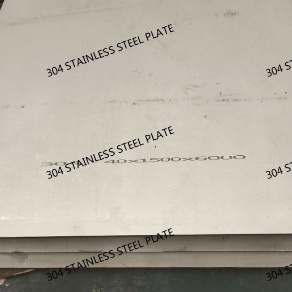 Hot Rolled 304 Stainless Steel Plate Thickness 10 - 40mm With 1500*6000mm