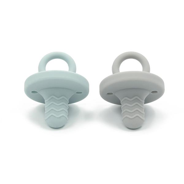 Cute Funny Animal 6.2cm ASTM Silicone Baby Pacifier Phthalate Latex Free