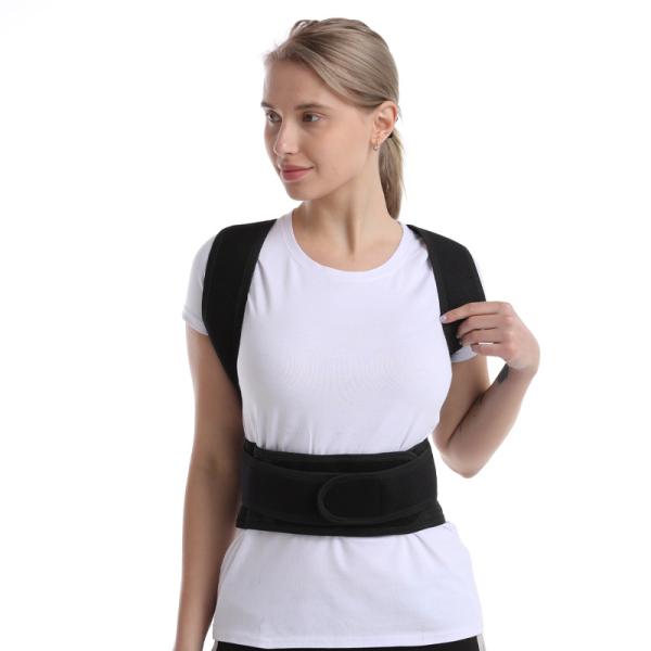Steel bone support adult back posture correction with posture lumbar correction device
