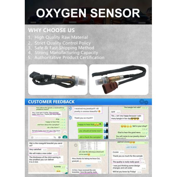 Датчик O2ий 0258006948 Wuling Lambdasonde автомобильный 9052870 LZW6480