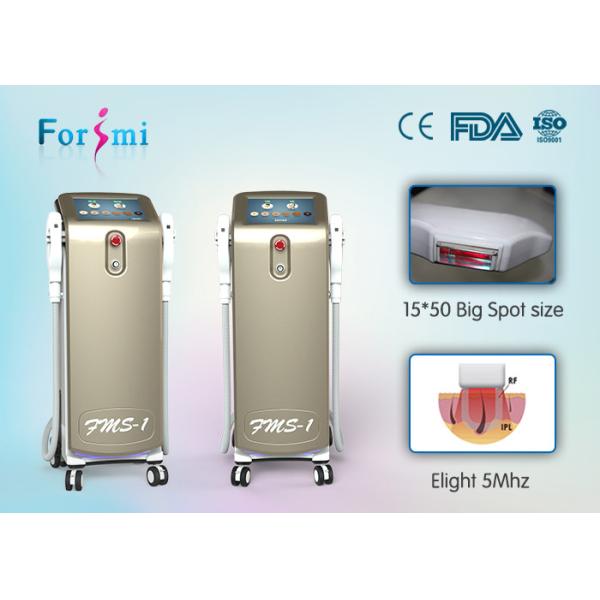 2017 China sapphire crystal pulsed light professional e-light shr ipl hair removal device