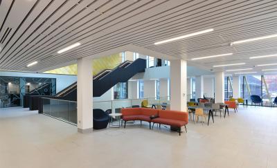 Disque de plafond métallique acoustique micro-perforé