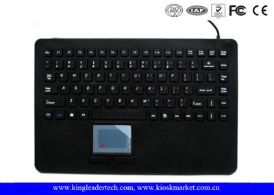 Teclado portátil compatível de USB do Touchpad preto para o portátil Win7