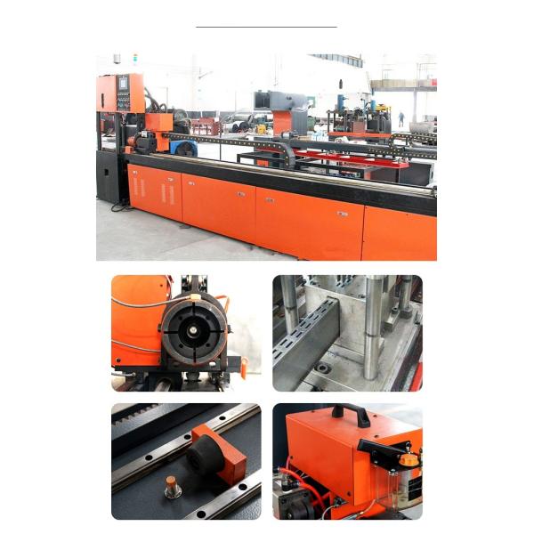 Professional Hydraulic Rotary Punching Machine Steel Square Tube Punching Machine