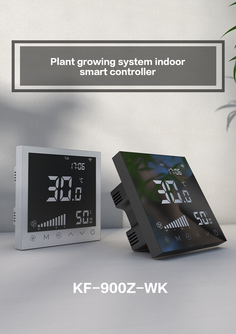 Wall Mounted Greenhouse Controllers humidity Temperature Controller For Smart Farming