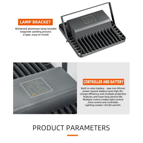 На открытом воздухе свет потока СИД солнечный | Склад освещая наивысшую мощность IP65 | свет стены Плашк-бросания алюминиевый | Соответствующий для courtya