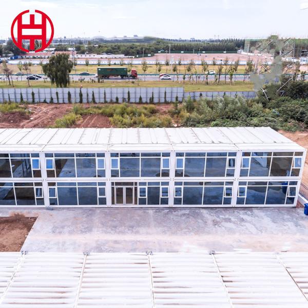 Maison de conteneurs compacte pour hôtel Ingénierie hôpital Aménagement flexible