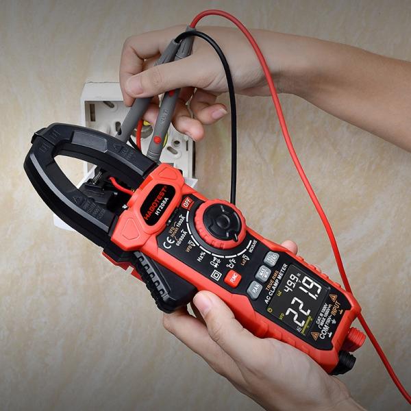 1000V Digital Multimeter Clamp Type 1000 Amp with Flashlight