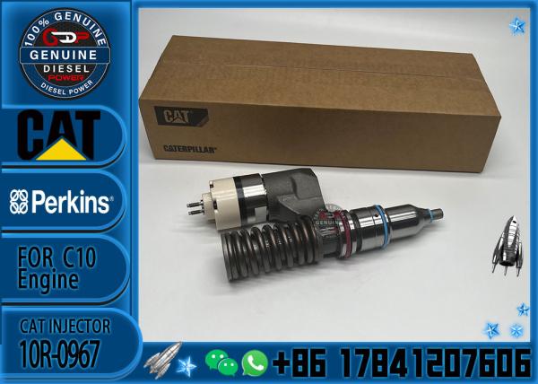 Para el motor Caterpillar C10 C122123462 10R0967 buen precio inyector de combustible diesel de tren común 212-3462 10R-0967