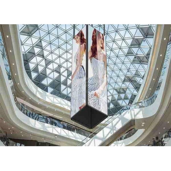 Indoor LED Poster Digital Advertising Display for Hanging and Stacking