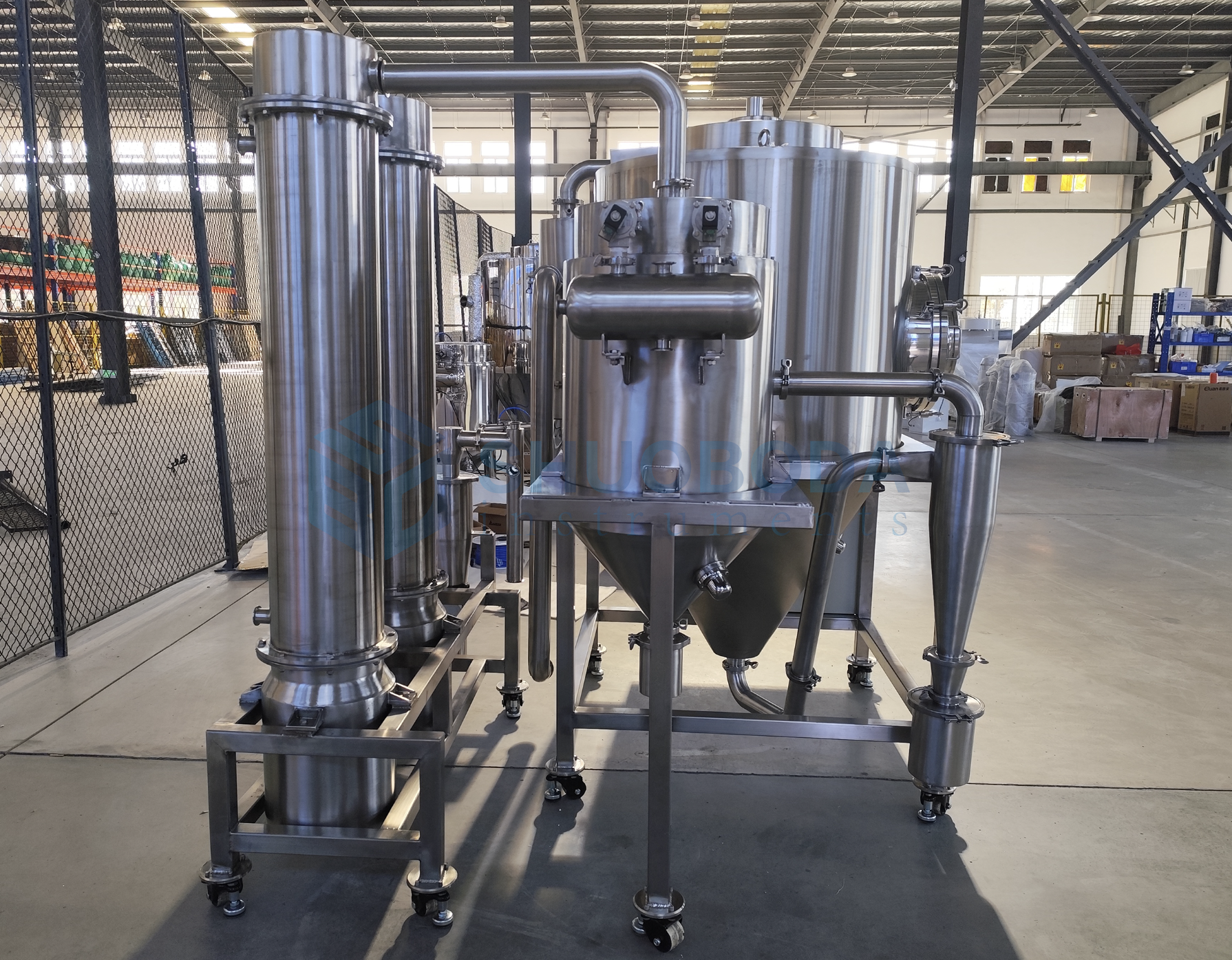 5L Inert Loop Lab Spray Dryer For Organic Solvents & Solution Recovery