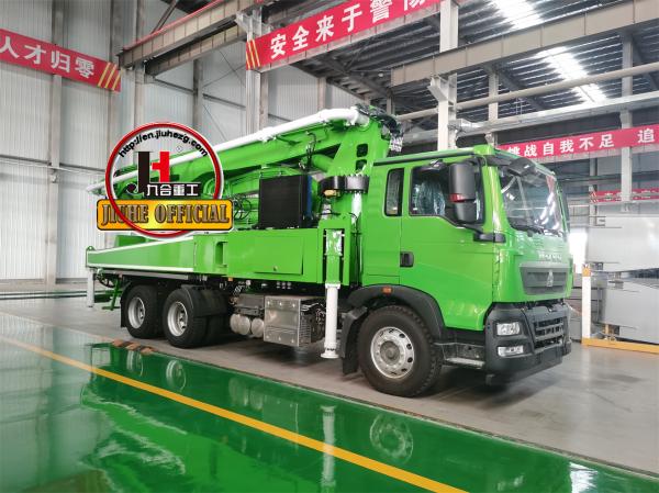 JIUHE 38m 38X-5RZ-3 Concrete Pump Truck Price Truck Mounted Pump For Concrete