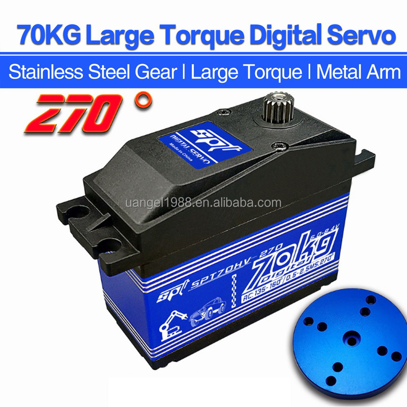 SPT70HV Kg Metal Gear High Speed Large Torque Digital Servo For Robot Arm 1:5 X-MAXX ARRMA KRATON BAJA RC Car