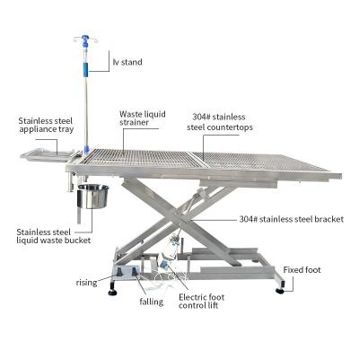 OEM Pet Medical Equipment , Veterinary Operation Table For Small Animals