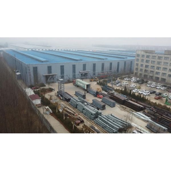 Storage Metal Frame Light Sandwich Panel Prefab Building Structure Paint Galvanized Steel Construction Warehouse