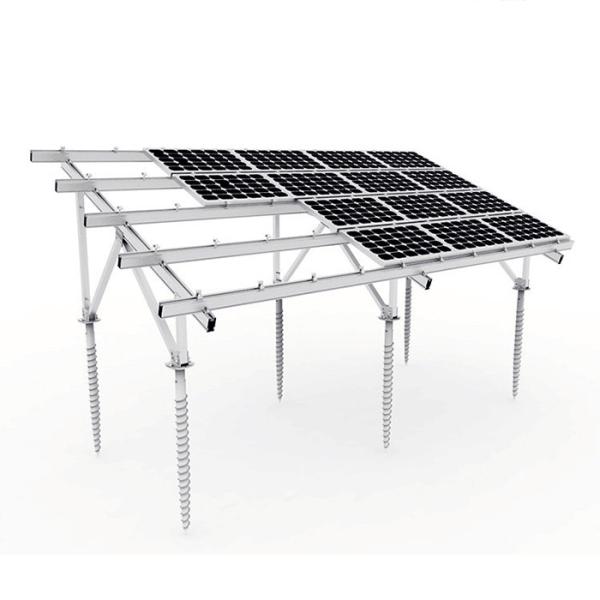 Perfis de alumínio anodizados da extrusão AL6005-T5 com o suporte do painel solar de preços de fábrica