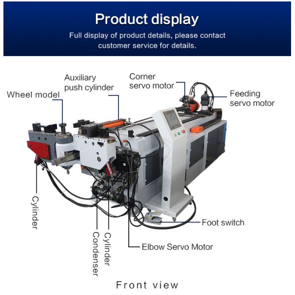 Cedar SB-38CNC-3A-1S Single Head Automatic Pipe Bending Machines Hydraulic