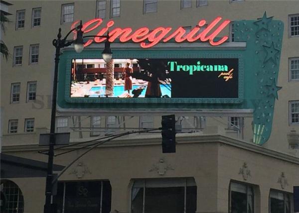 Commercial P8 Outdoor Led Billboard , Advertising Led Display Board 6500 Nits Brightness