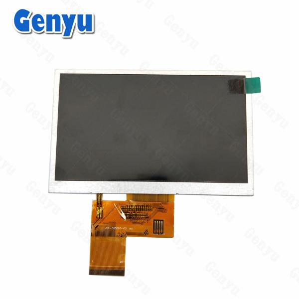 5 Inch TFT LCD Display TN Transmissive 800x480 Resolution 40PIN Parallel RGB 24 Bit