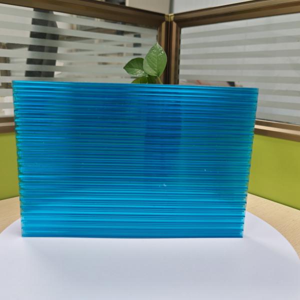 2.1m*5.8m thickness 10mm Blue Polycarbonate Honeycomb Sheet Versatile High-Performance Material for Structural and Decorative