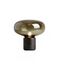 Lámpara de cabecera medieval de la lámpara de mesa del dormitorio del escritorio de cristal francés de lujo retro de la luz