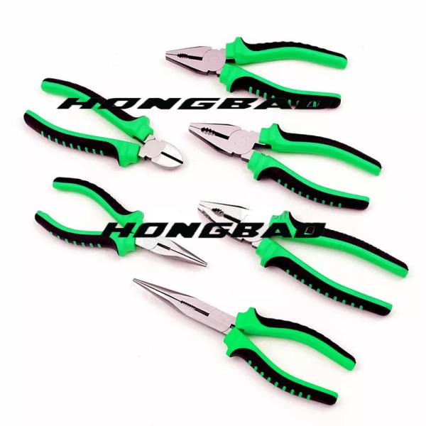 Diagonal 	Insulated Combination Plier 6 7 8 6-1/2 Long Nose Pliers 4in Germany  German