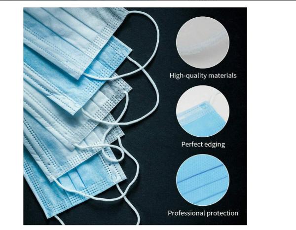 Outdoor  Disposable Face Mask Medical Protective Masks  CE  FDA  Certification