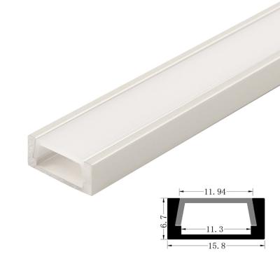 1606 perfis da liga de alumínio para a luz da fita do diodo emissor de luz
