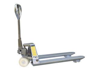 Punho confortável manual do caminhão de pálete 2500kg da mão de aço inoxidável para o armazém