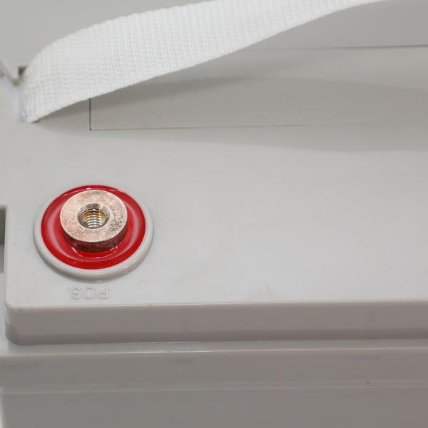 Lead Acid Battery with 90% Charge Efficiency and -20℃~50℃ Operating Temperature Range for Solar Applications