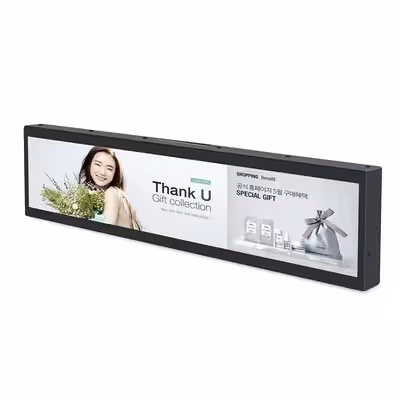 Ultra Wide Stretched LCD Screen 16.4
