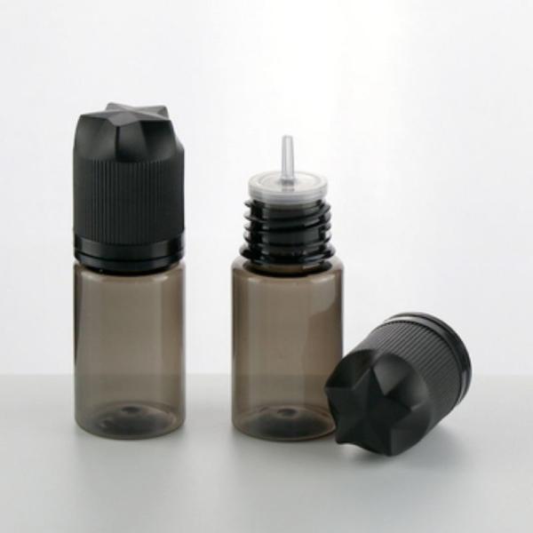 Frosted Matte Black Bottle Black Smoke Oil Bottle Use Plastic Bottle