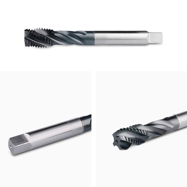 Precision HSS Threading Taps , High Speed Steel Tap Oxide Bright Surface Treatment
