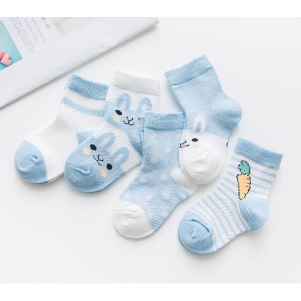 Cotton Newborn Crew Socks